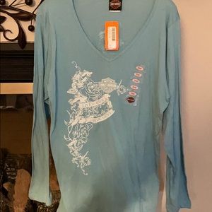 Harley-Davison Long sleeve T-shirt